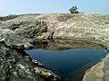 Deep Cistern on hilltop of Bodhikonda