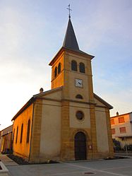 The church in Trémery