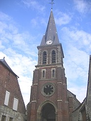 The church of Bucy-lès-Pierrepont