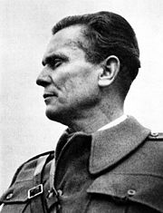 Profile photo of Josip Broz Tito in uniform
