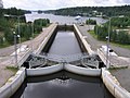 Kapeenkoski Lock of Keitele–Päijänne canal.