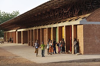 Primary school of Gando, Burkina Faso by Diébédo Francis Kéré (2001)