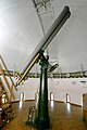 Großer Refraktor der Kuffner Sternwarte (drittgrößter Refraktor Österreichs) mit Steinheil Objektiv (270 mm, f/13, 1884–86)