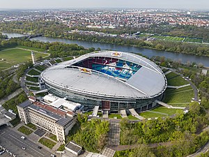 Die Red Bull Arena (April 2022)