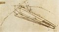 Image 8Design for a flying machine (c.1488) by da Vinci (from History of technology)