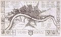 Image 36Richard Blome's map of London (1673). The development of the West End had recently begun to accelerate. (from History of London)