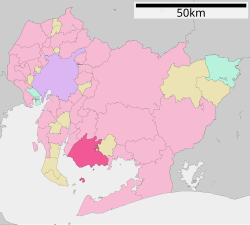 Location of Nishio