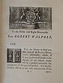 Dedication to A view of Sir Isaac Newton's philosophy, to Robert Walpole