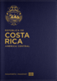 Costa Rican passport issued in 2022