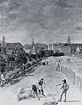 Prenzlauer Tor im Jahre 1847