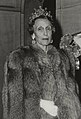 Queen Louise (Louise Mountbatten) on a state visit to the Netherlands, 1955