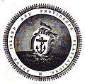 Rhode Island Seal variation used in 1853