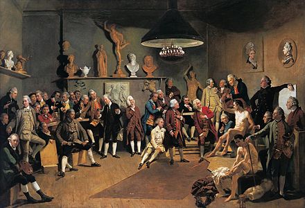 The Academicians of the Royal Academy (1771–72)
