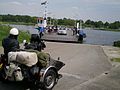 Ferry across the Meuse