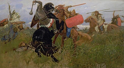 Battle between the Scythians and the Slavs (1881)