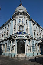 Central credits bureau building by Franc Vorud and Đorđe Jovanović in Novi Sad, 1896