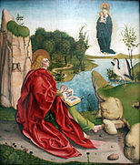 Saint John the Evangelist on Patmos, 1490