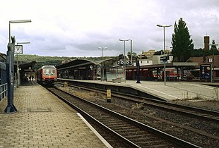 View of the platforms