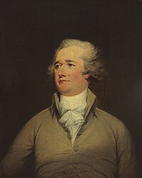 a portrait of Alexander Hamilton