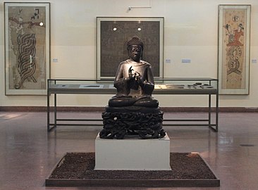 Buddha in the Central Asian Arts Gallery