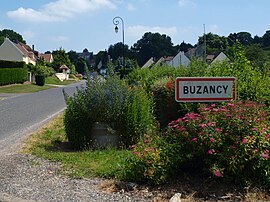 The road into Buzancy
