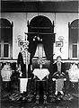 Abdul Jalil of Bulungan with the Queen consort (1940).