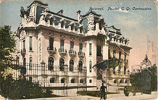 Beaux-Arts aka Eclectic - Gheorghe Grigore Cantacuzino (aka Nababul) Palace on Calea Victoriei, 1898–1906, by Ion D. Berindey[42]