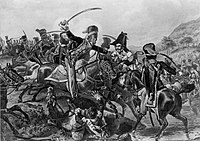 The capture of General Lefebvre-Desnouettes at the battle