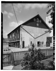 H. & S. Hoffman Barn, bearing twelve hex signs, in Montgomery County, Pa.