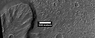 Landslide, as seen by HiRISE under HiWish program