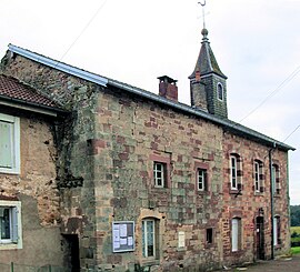The town hall in Fleurey-lès-Saint-Loup