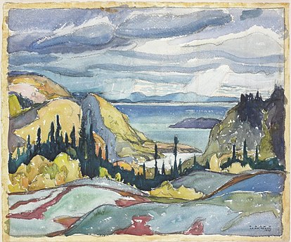 Untitled (Pines, Lake Superior), 1925, National Gallery of Canada, Ottawa