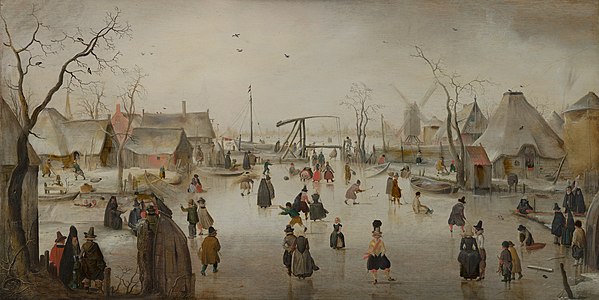 Hendrick Avercamp painted almost exclusively winter scenes.