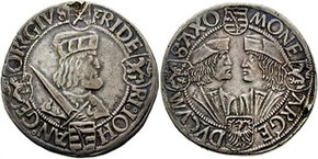 Kurfürst Friedrich III. und die Herzöge Johann und Georg (1507–1525), Gulden o. J., o. Mmz.