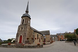 The parish church of Saint-Martin in Lassy