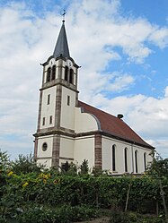The church in Lupstein
