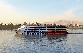 Flusskreuzfahrtschiff MS Suntimes auf dem Nil (Ägypten)