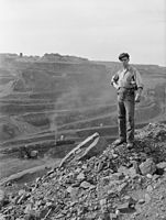 Hull–Rust–Mahoning Open Pit Iron Mine c. 1946
