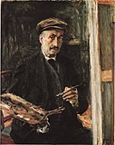 German painter Max Liebermann (1847–1935), painted in 1925. → Berliner Secession