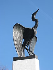 Phoenix memorial (at Mosplein)