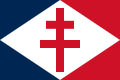 Ensign used by units with historical ties to the FNFL, such as Charles De Gaulle or Aconit