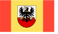 Flag of Malbork County, Poland