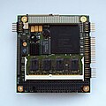 PC/104-plus-CPU-Modul mit Embedded Pentium MMX 166 MHz (Tillamook)