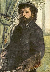 Pierre-Auguste Renoir: Der Maler Claude Monet, 1875 (Musée d’Orsay, Paris)