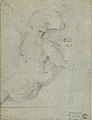 God the Father, study by Sebastiano del Piombo for the tambour