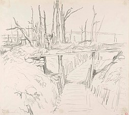 Trench (between 1915 and 1918)