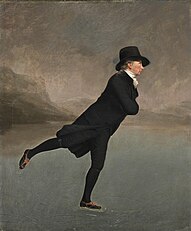The Rev Robert Walker Skating on Duddingston Loch (Sir Henry Raeburn, 1790s)