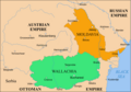 Südbessarabien als Teil des Fürstentums Moldau ab 1856