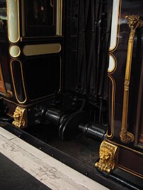 Salonwagen König Edward VII., Detail