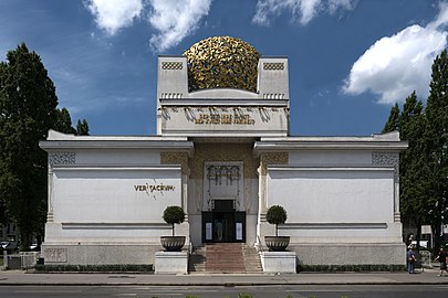 Secession Hall in Vienna by Joseph Maria Olbrich (1897–98)